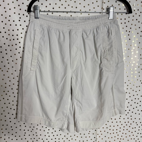 Lululemon White Athletic Shorts - Picture 1 of 7